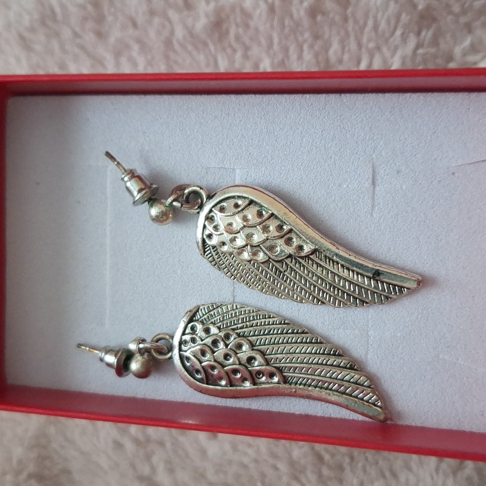 aden + anais Silver Wing Earrings